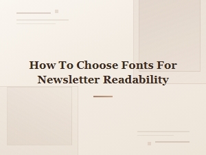 Best Free Newsletter Fonts for Maximum Readability